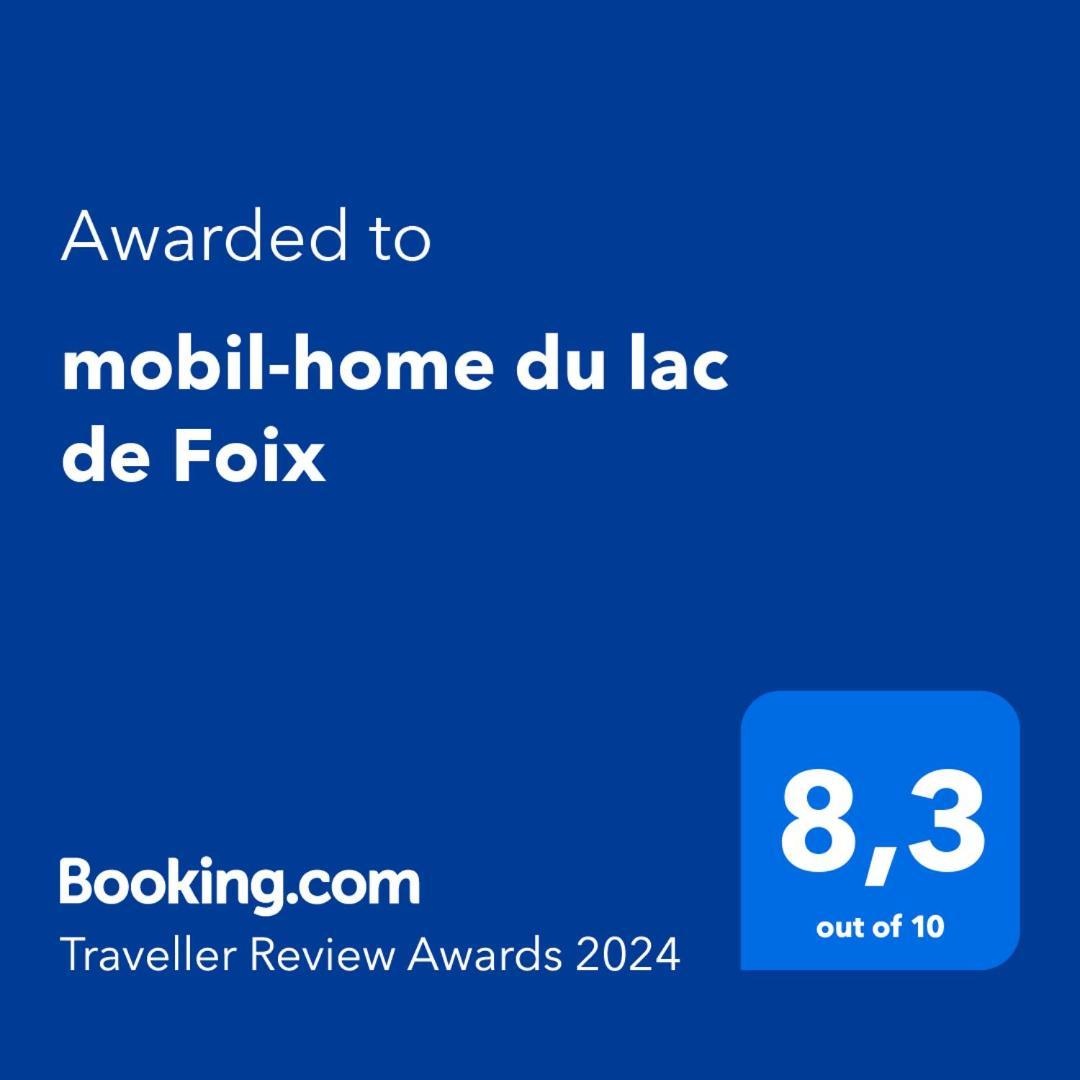 Mobil-Home Du Lac De Foix Exterior photo